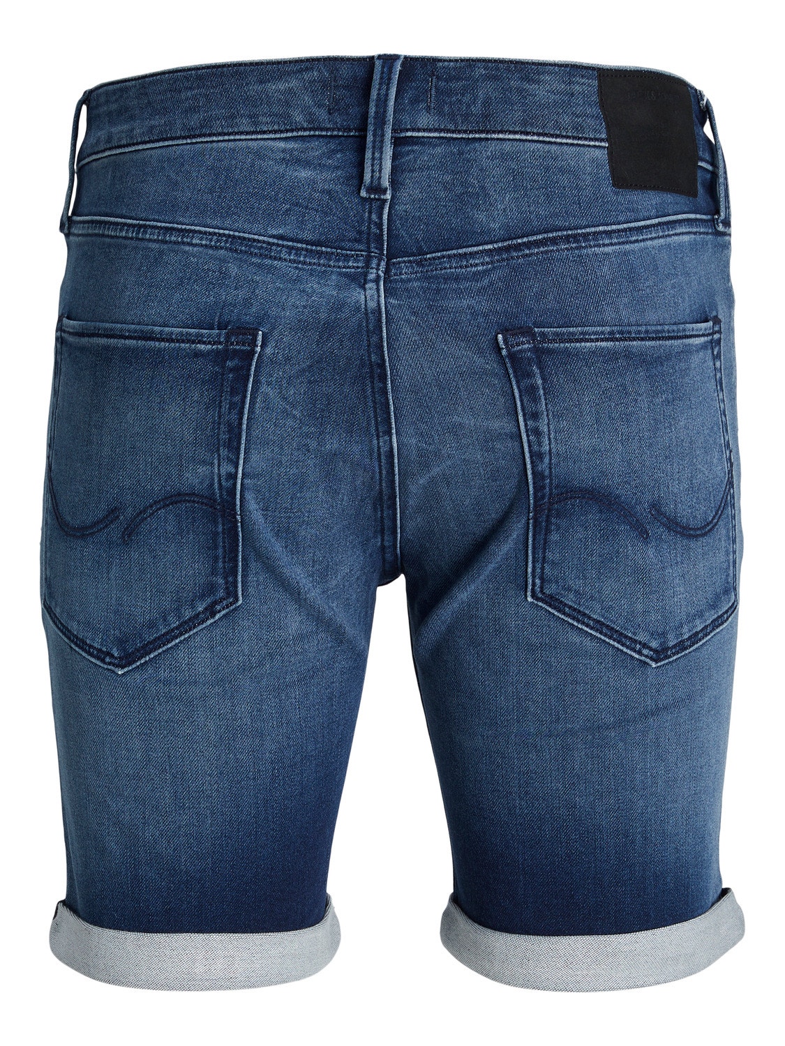 Jack & Jones Plus Size Regular Fit Shorts med normal passform -Blue Denim - 12253033