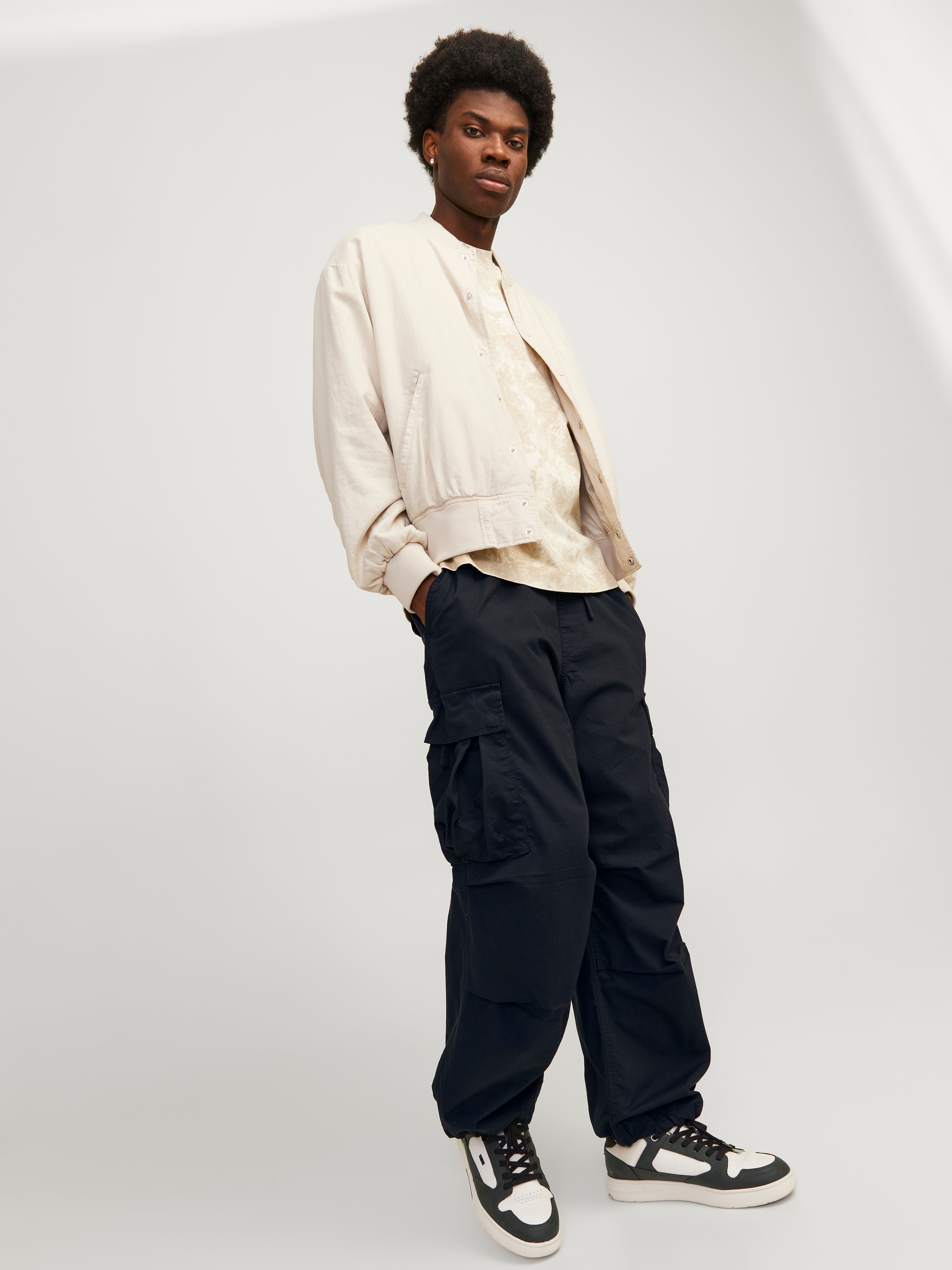 【DISCERNMENT】Dylan Parachute Balloon Cargo Pants jackjones-