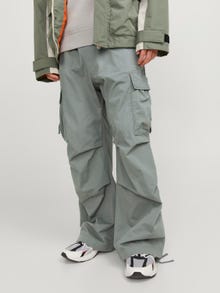 Jack & Jones Balloon Fit Parachute bukser -Agave Green - 12253050