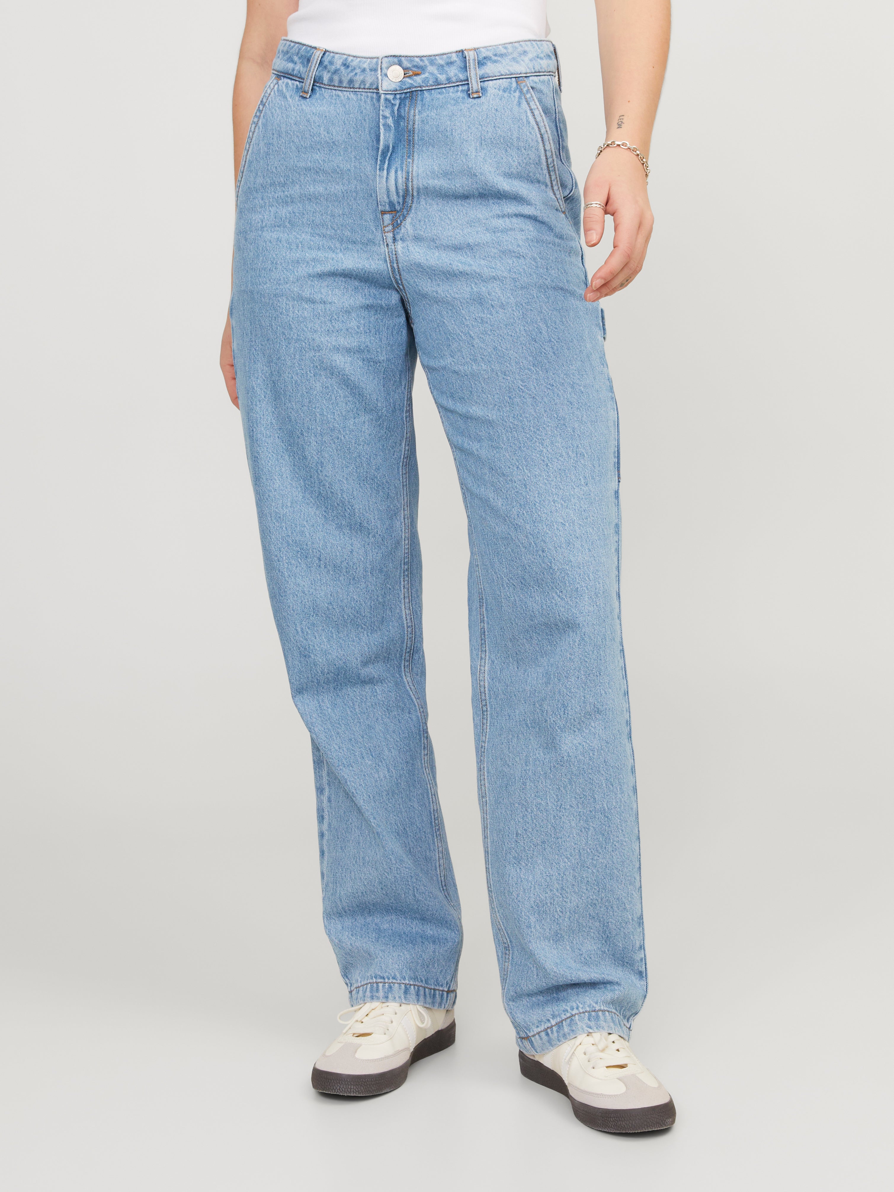 Jxelza Relaxed Mw Worker Jeans Dnm