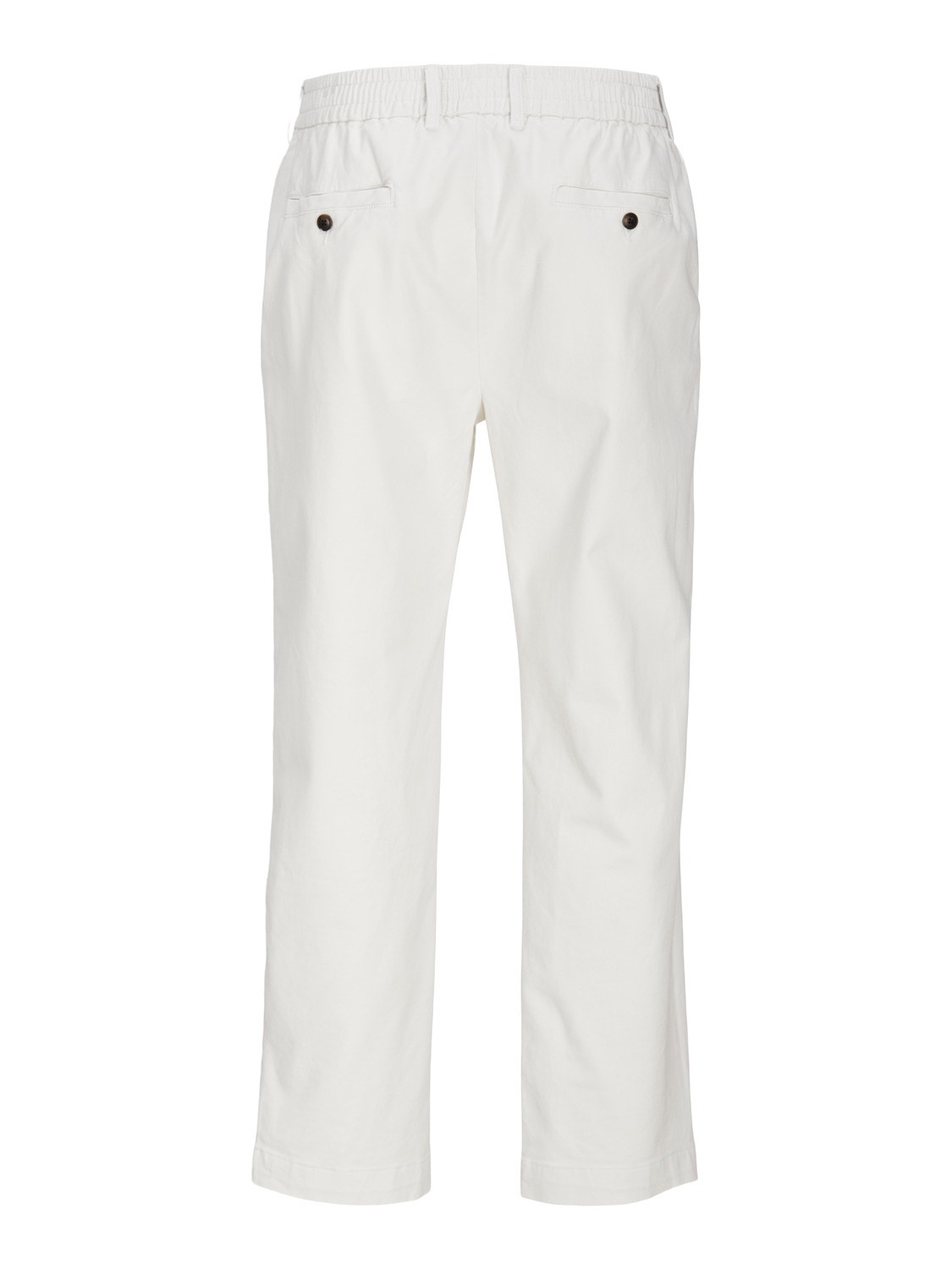 Jack & Jones Παντελόνι Loose Fit Chinos -Cloud Dancer - 12253082