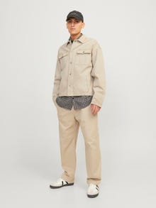 Jack & Jones Loose Fit Spodnie chino -Crockery - 12253082