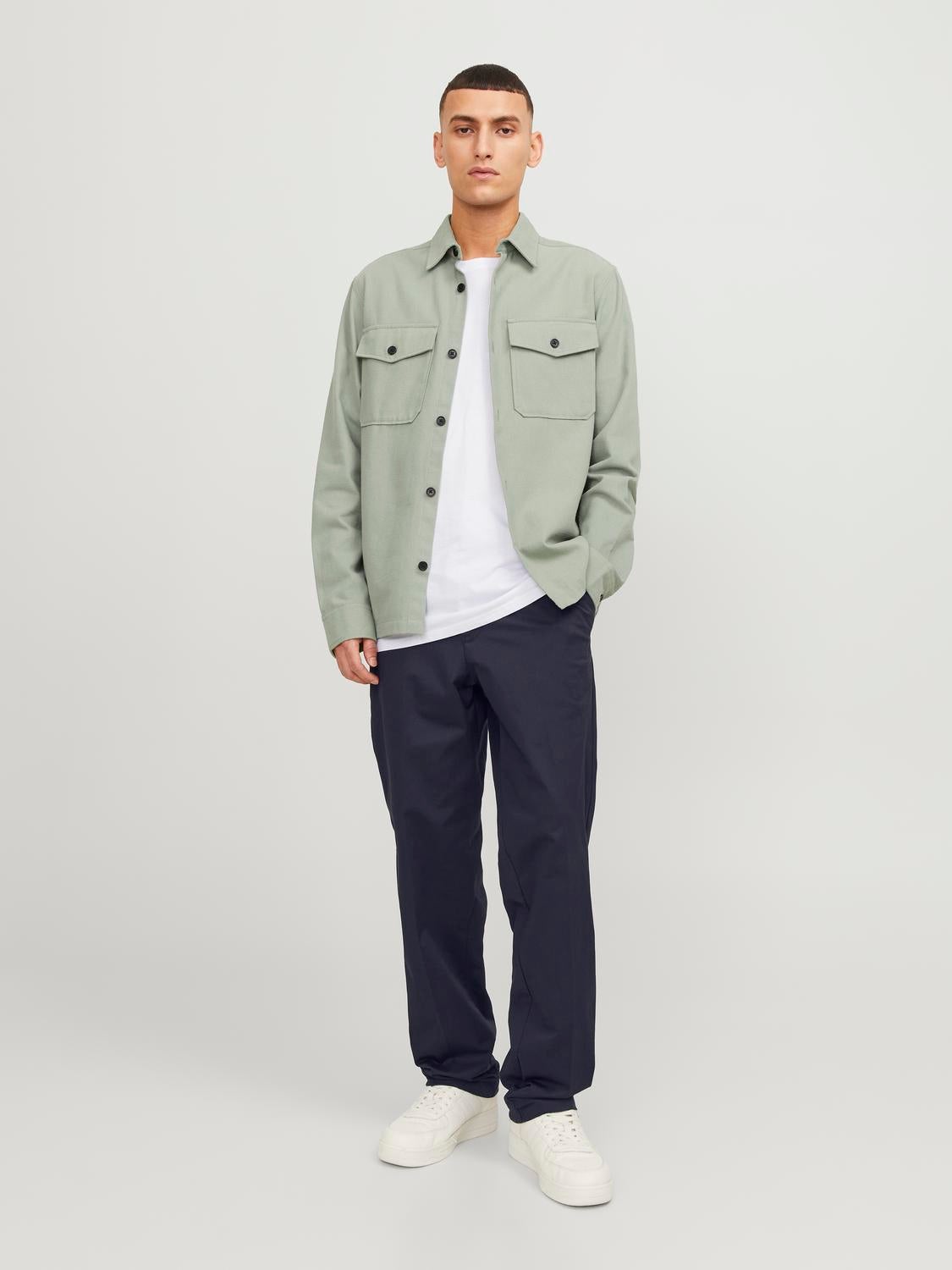 Relaxed Fit Chino-housut