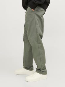 Jack & Jones Relaxed Fit Puuvillased püksid -Agave Green - 12253083