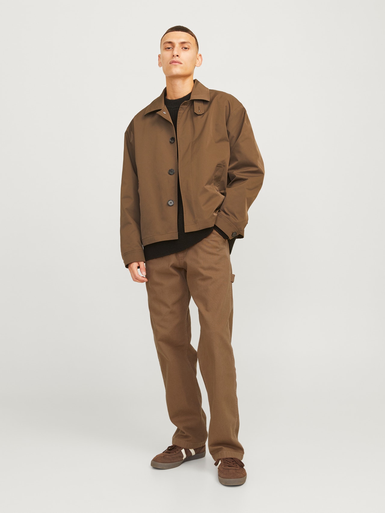 Jack & Jones Pantaloni Uomo Loose Fit - Modello Worker Casual In Cotone - Foto 10