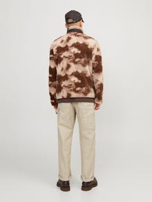 Jack & Jones Laisvas kirpimas „Worker“ stiliaus kelnės -Fields Of Rye - 12253091