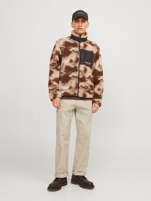 Jack & Jones Laisvas kirpimas „Worker“ stiliaus kelnės -Fields Of Rye - 12253091