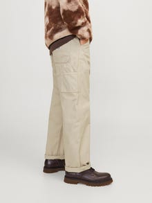 Jack & Jones Laisvas kirpimas „Worker“ stiliaus kelnės -Fields Of Rye - 12253091