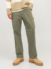Jack & Jones Pantalon worker Loose Fit -Dusty Olive - 12253091