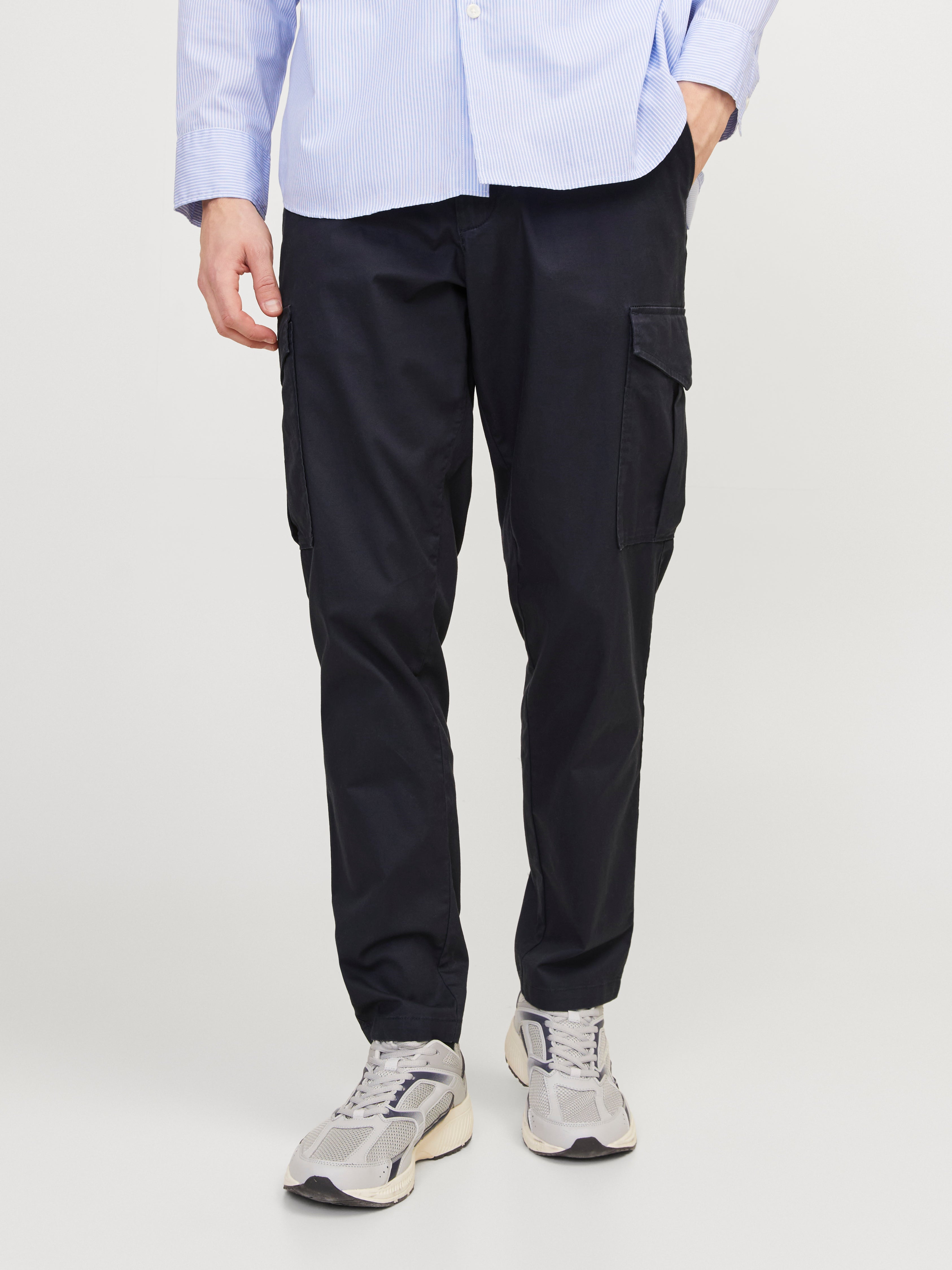 Cargo fashion pants dark blue