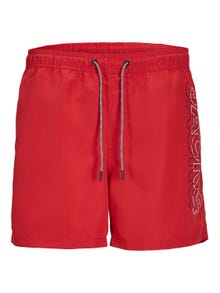 Jack & Jones Regular Fit Zwemshorts -True Red - 12253118