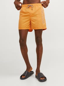 Jack & Jones Klasikinis kirpimas Plaukimo šortai -Apricot - 12253118