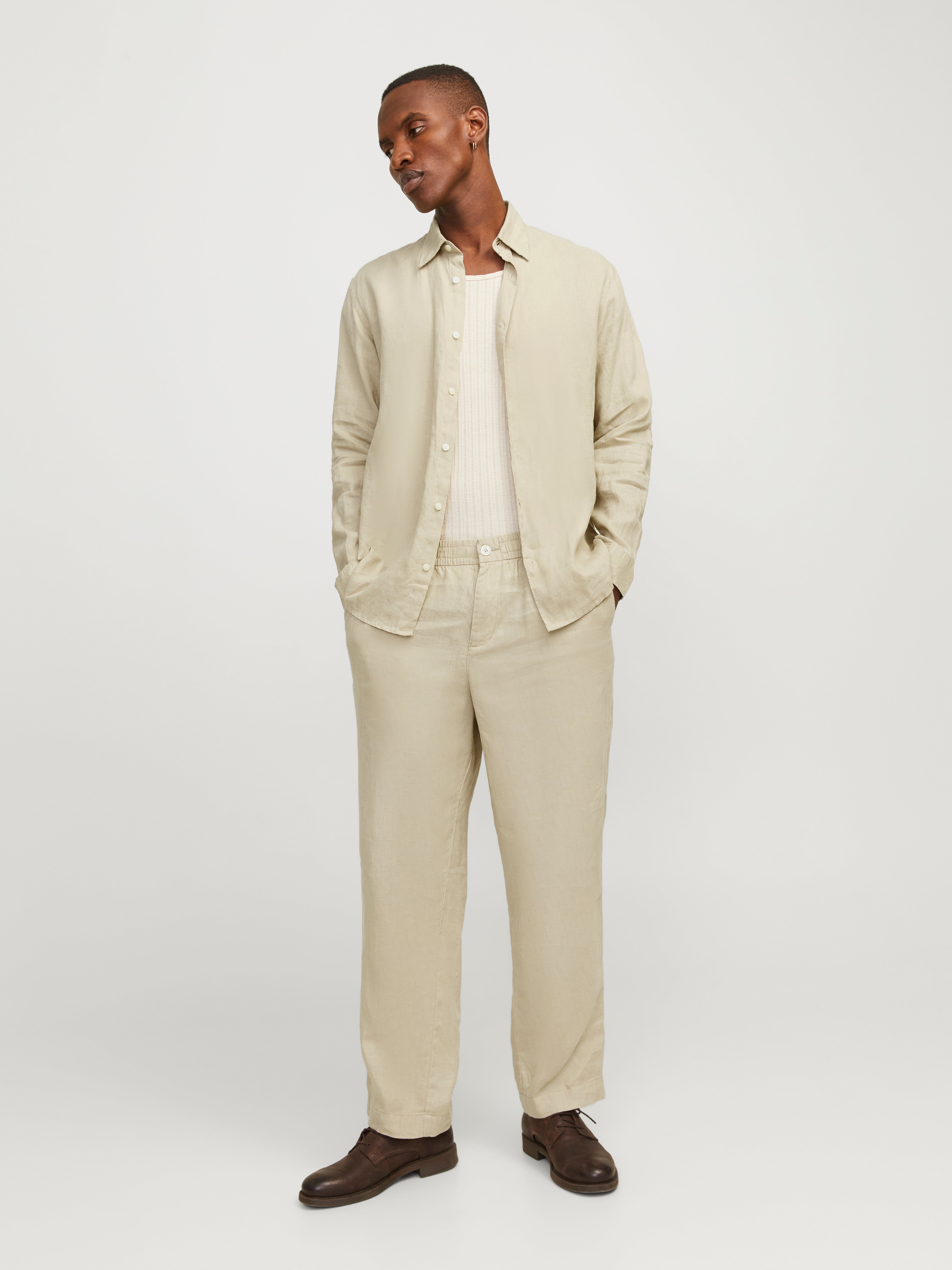 Loose Fit Chinobukse