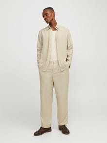 Jack & Jones Loose Fit Puuvillased püksid -Fields Of Rye - 12253120