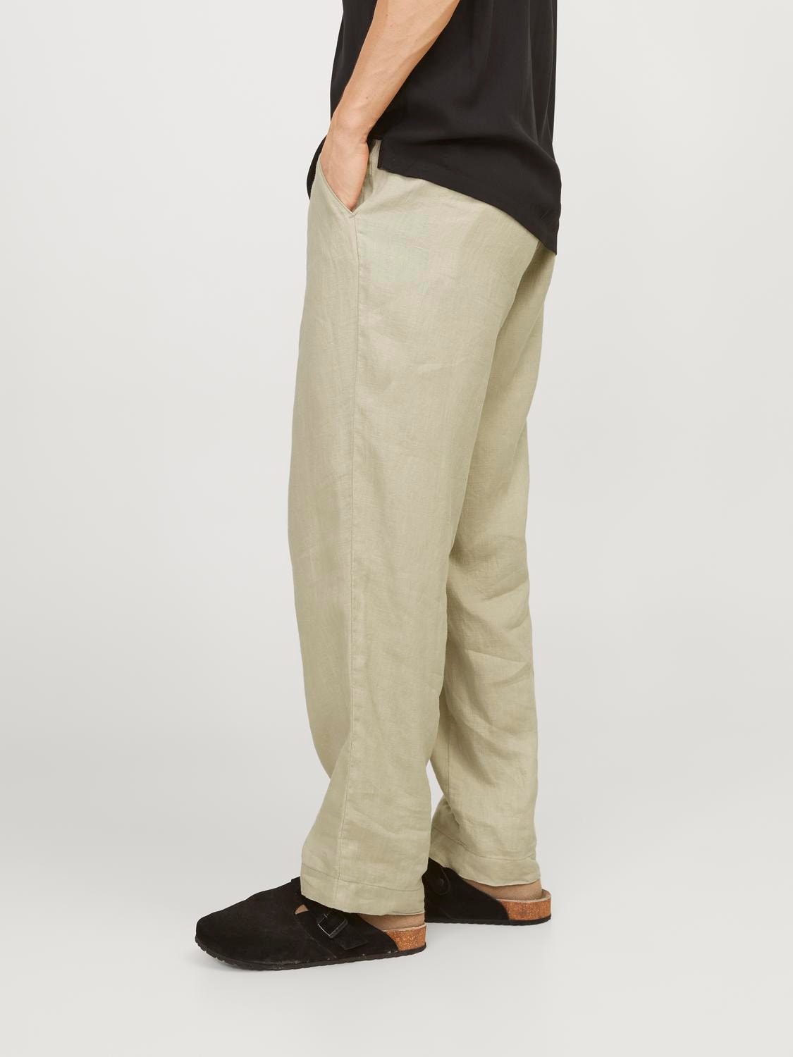 Jack & Jones Loose Fit Chino trousers -Fields Of Rye - 12253120
