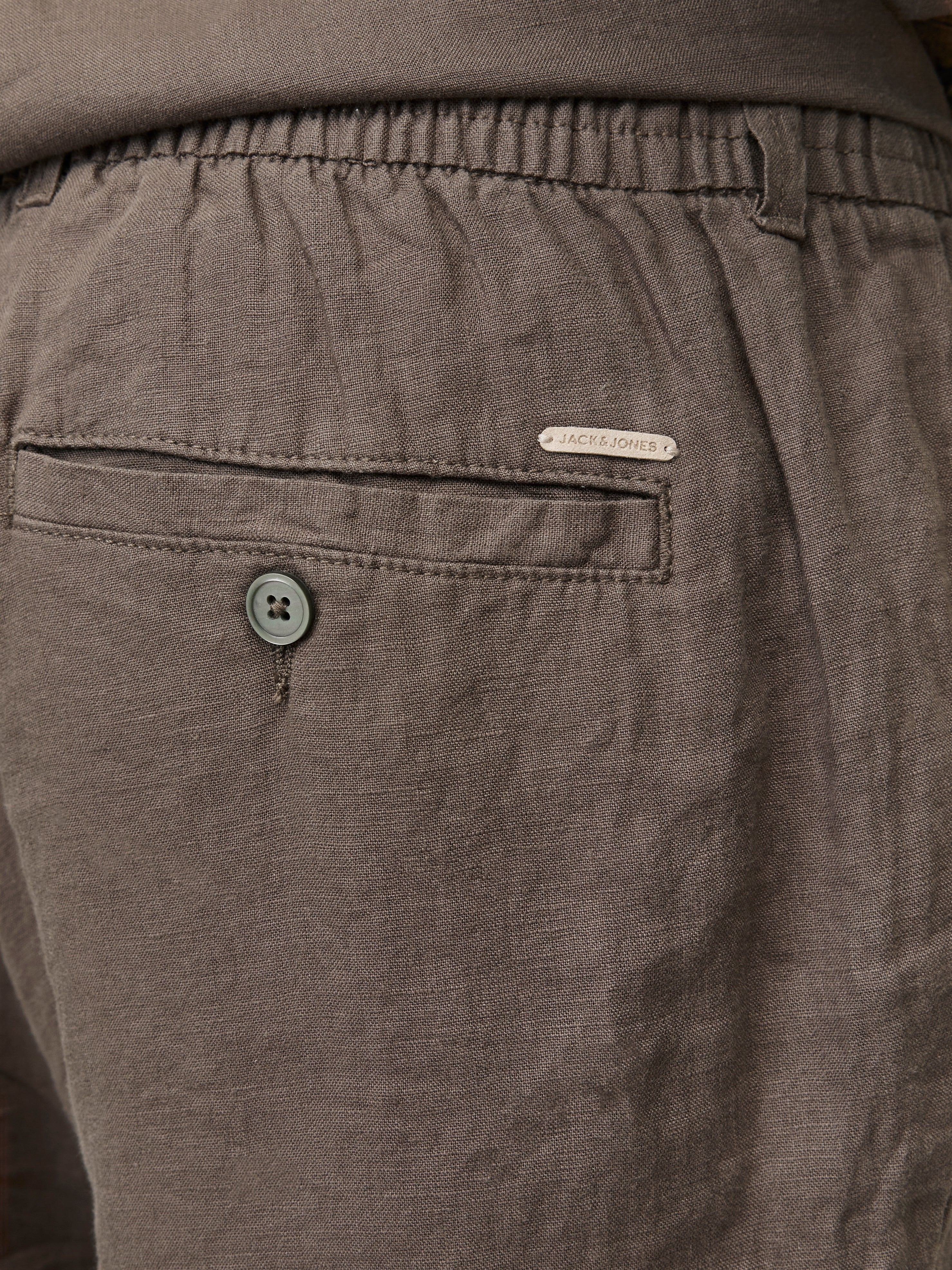 Buy Jack & Jones Beige Striped Trousers for Men Online @ Tata CLiQ