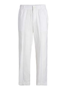 Jack & Jones Loose Fit Chino trousers -Bright White - 12253120