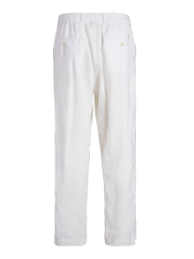 Jack & Jones Pantaloni chino Loose Fit -Bright White - 12253120