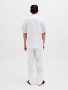Jack & Jones Loose Fit Puuvillased püksid -Bright White - 12253120
