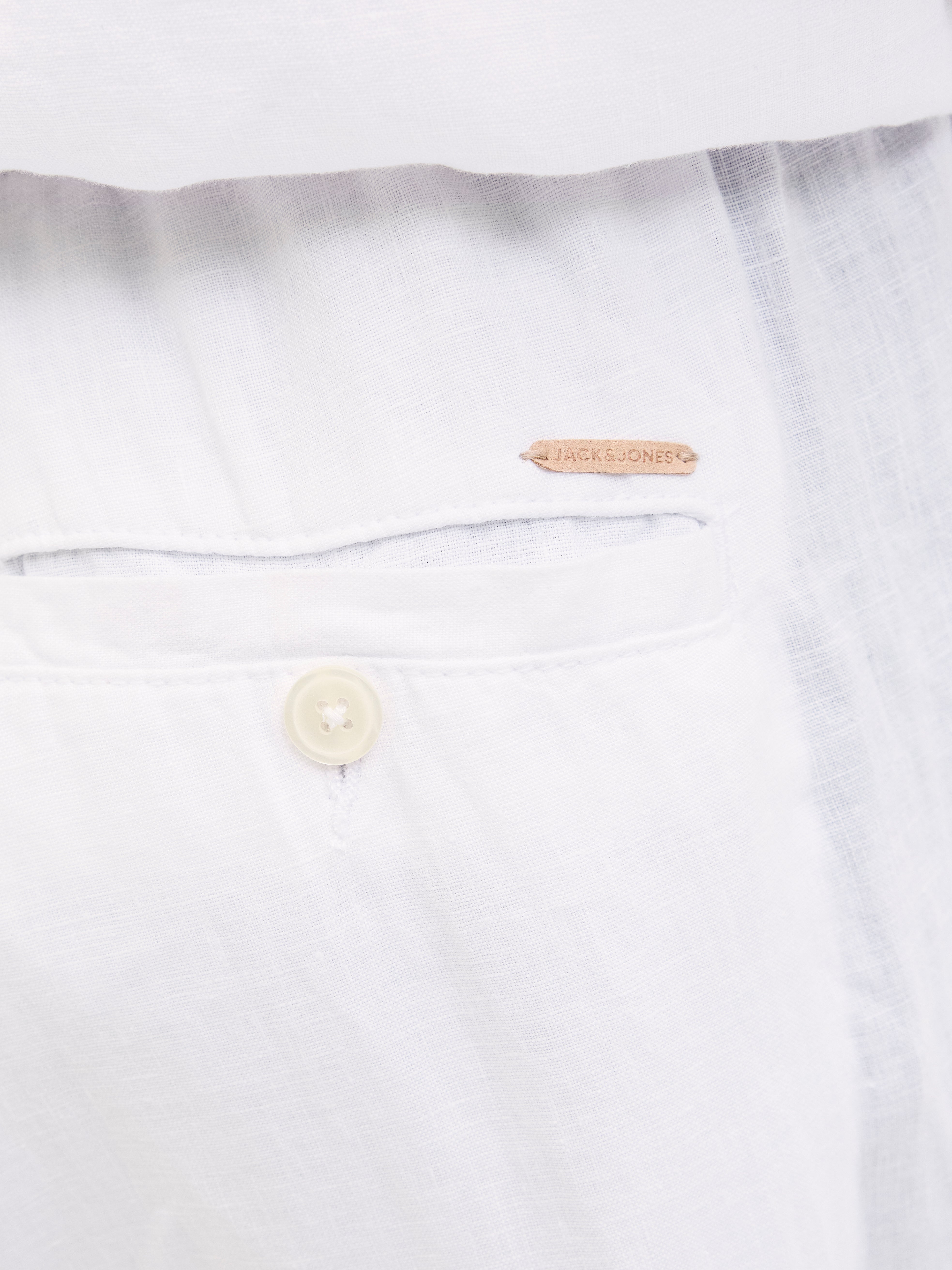 Jack & Jones Loose Fit Puuvillased püksid -Bright White - 12253120