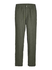 Jack & Jones Loose Fit Chino trousers -Beetle - 12253120