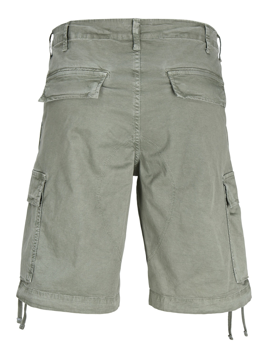 Jack & Jones Loose Fit Cargo shorts -Agave Green - 12253122