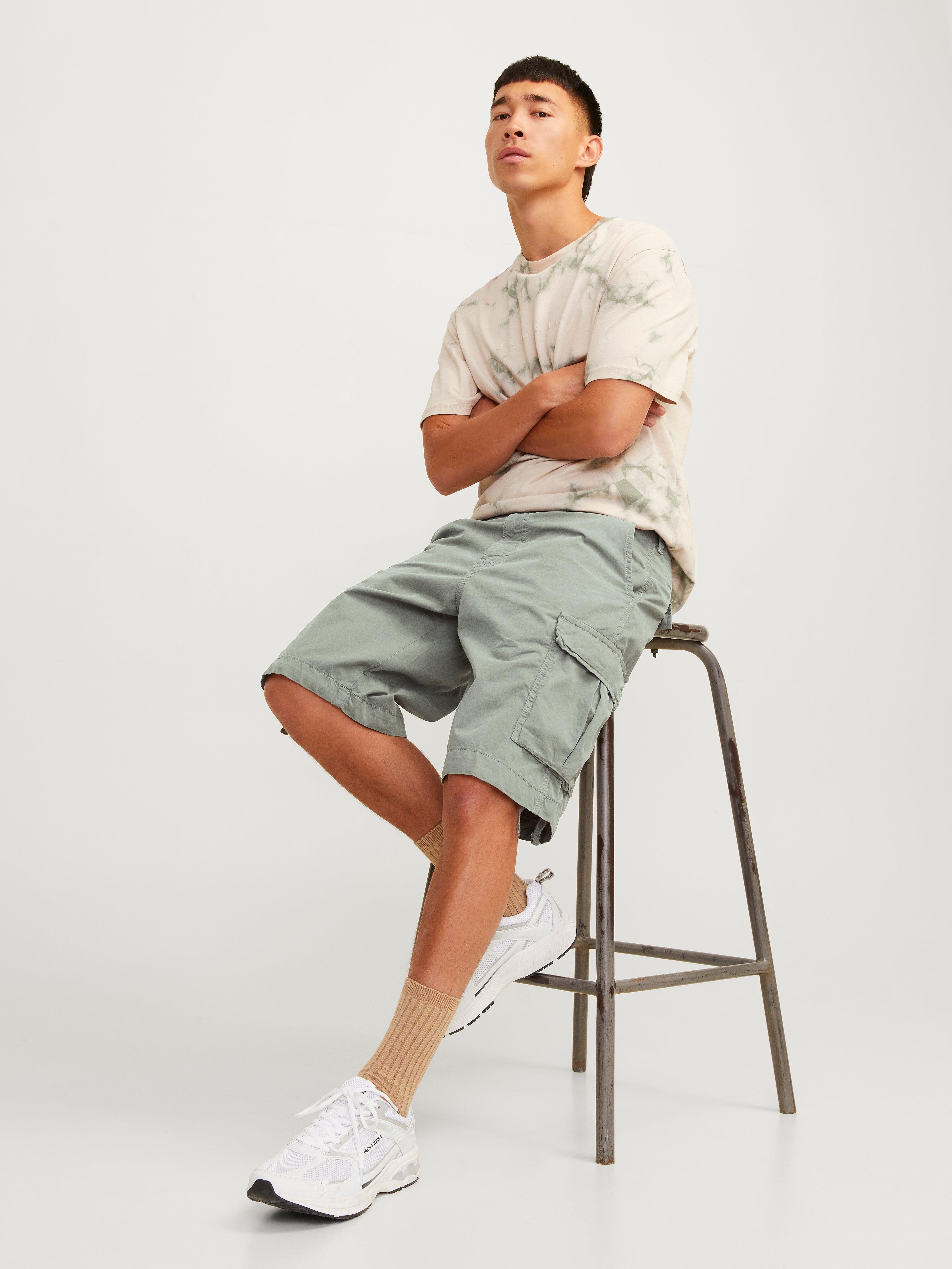 Jack & Jones Loose Fit Cargoshorts - 12253122