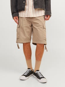 Jack & Jones Loose Fit Cargo shorts -Dune - 12253122