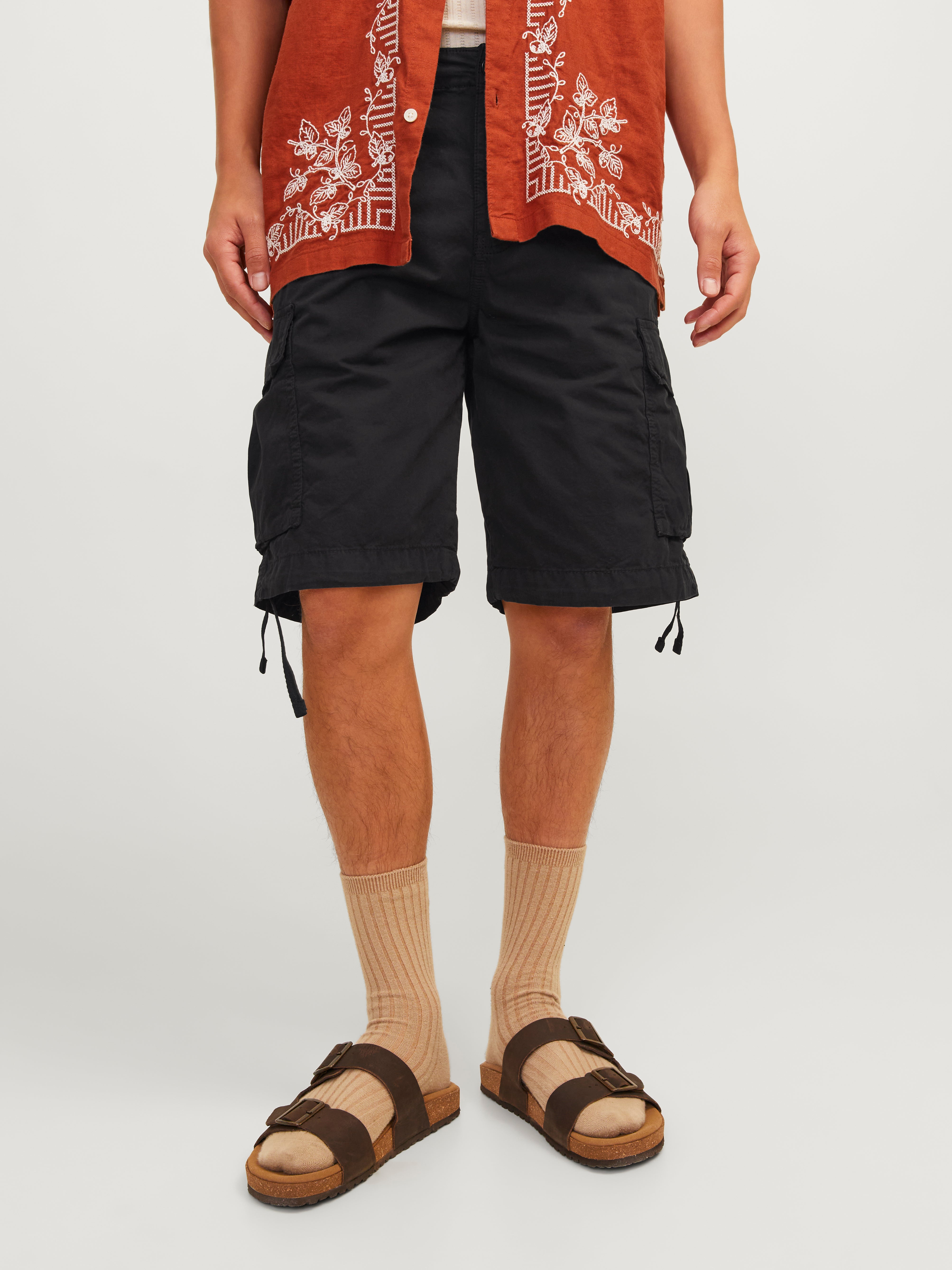 Locker Geschnitten Relaxed Fit Shorts