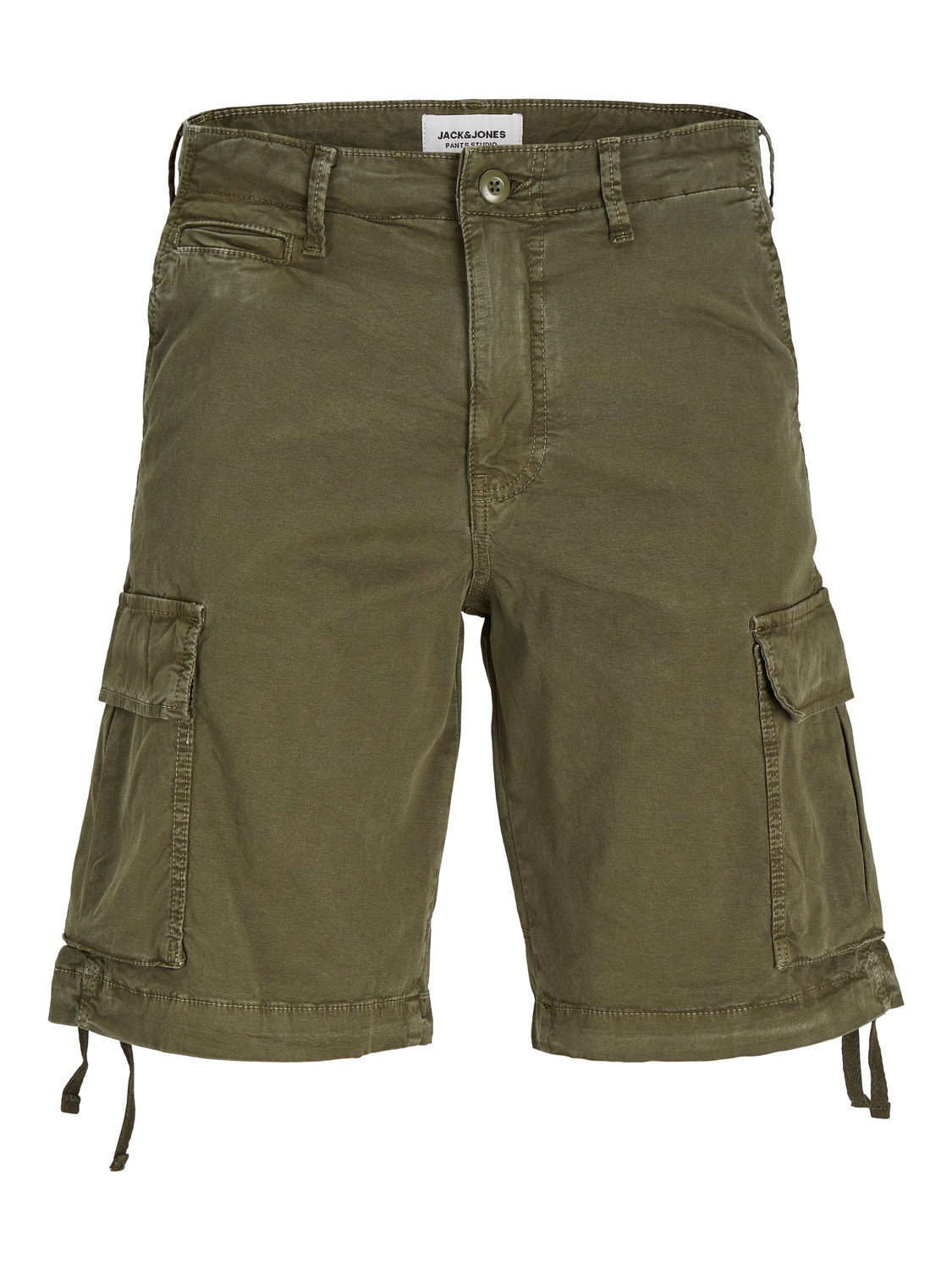 Jack & Jones Loose Fit Cargo shorts -Olive Night - 12253122