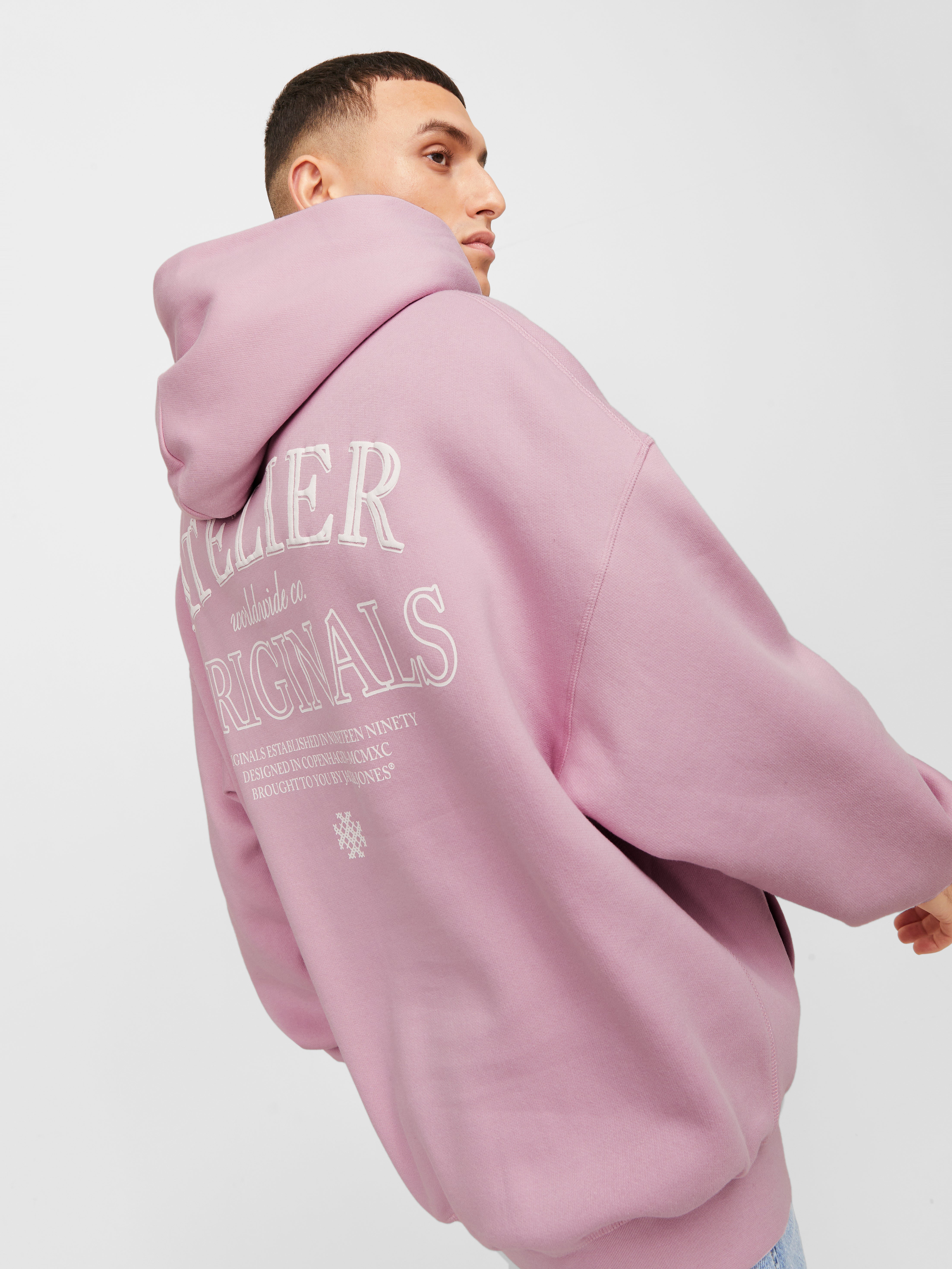 Jack & Jones Printed Hoodie - 12253126