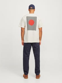 R.D.D. ROYAL DENIM DIVISION RDD Gedruckt T-shirt -Egret - 12253171