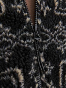 Jack & Jones Mikina na zip s kapucí -Black - 12253180