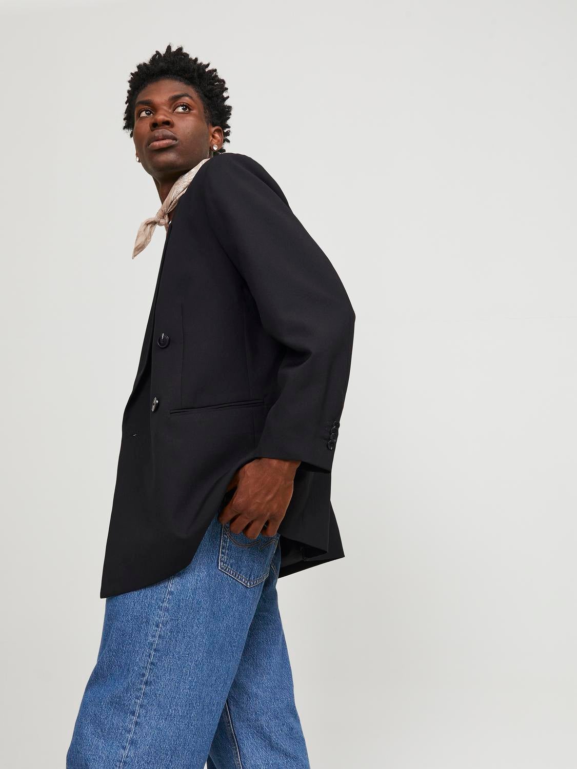 Blazer oversize online noir