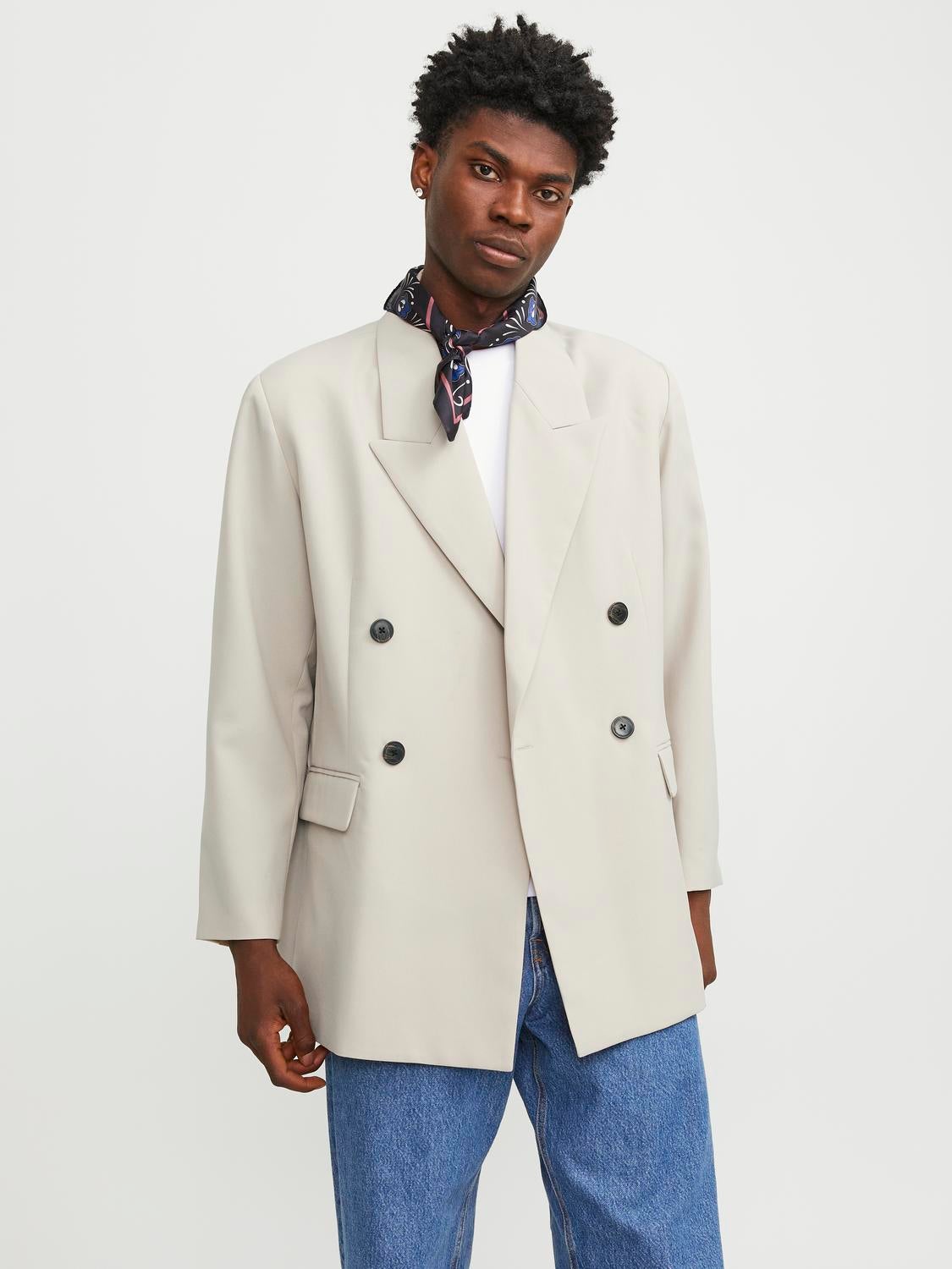 Jack and jones double breasted outlet coat