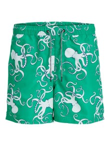 Jack & Jones Regular Fit Swim shorts -Green Bee - 12253230