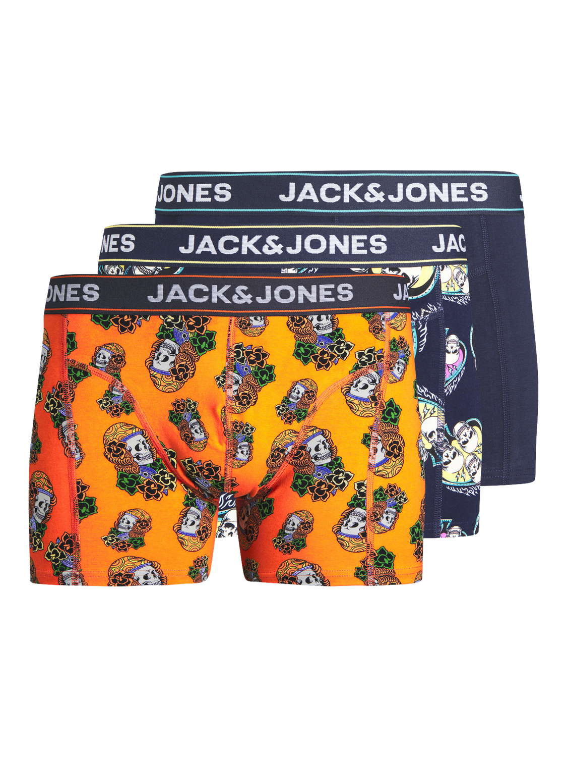 Jack & Jones 3er-pack Boxershorts Für jungs -Navy Blazer - 12253233