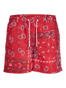 Jack & Jones Regular Fit Badshorts -True Red - 12253245