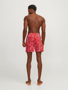 Jack & Jones Regular Fit Badshorts -True Red - 12253245