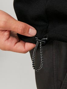 Jack & Jones Printed Hoodie -Black - 12253372