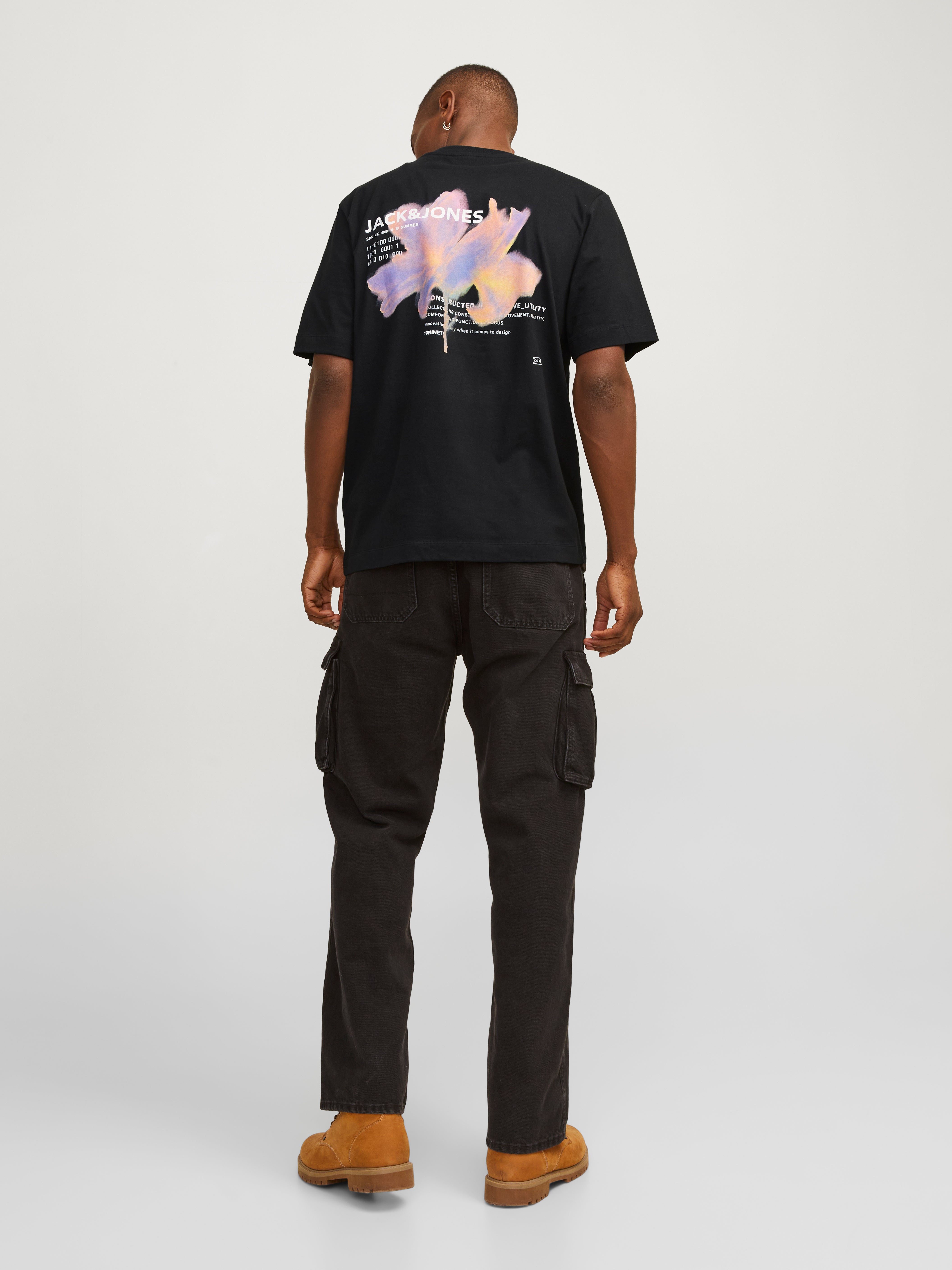 50% Rabatt auf Gedruckt Rundhals T-shirt | Jack & Jones®