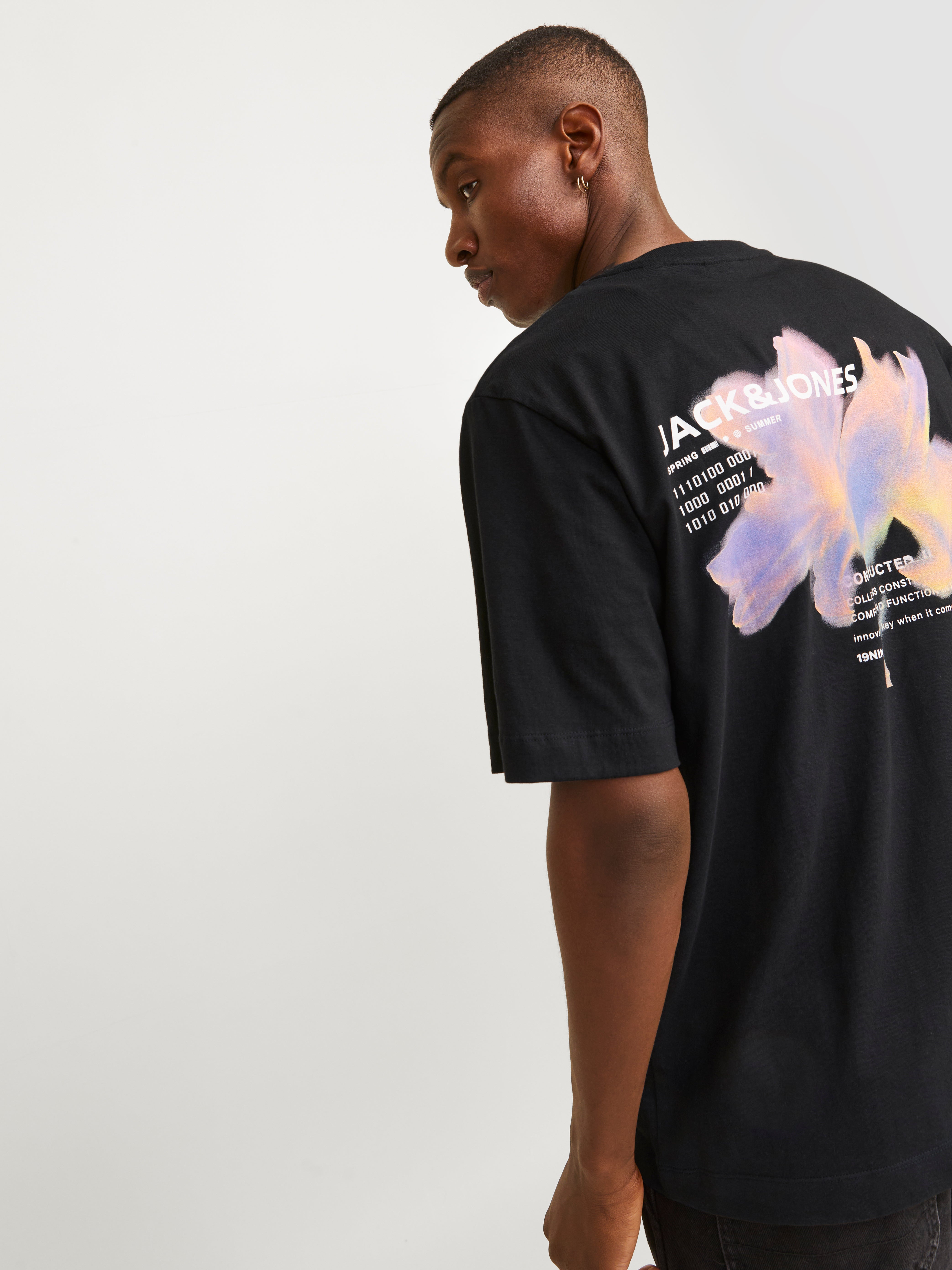 50% Rabatt auf Gedruckt Rundhals T-shirt | Jack & Jones®