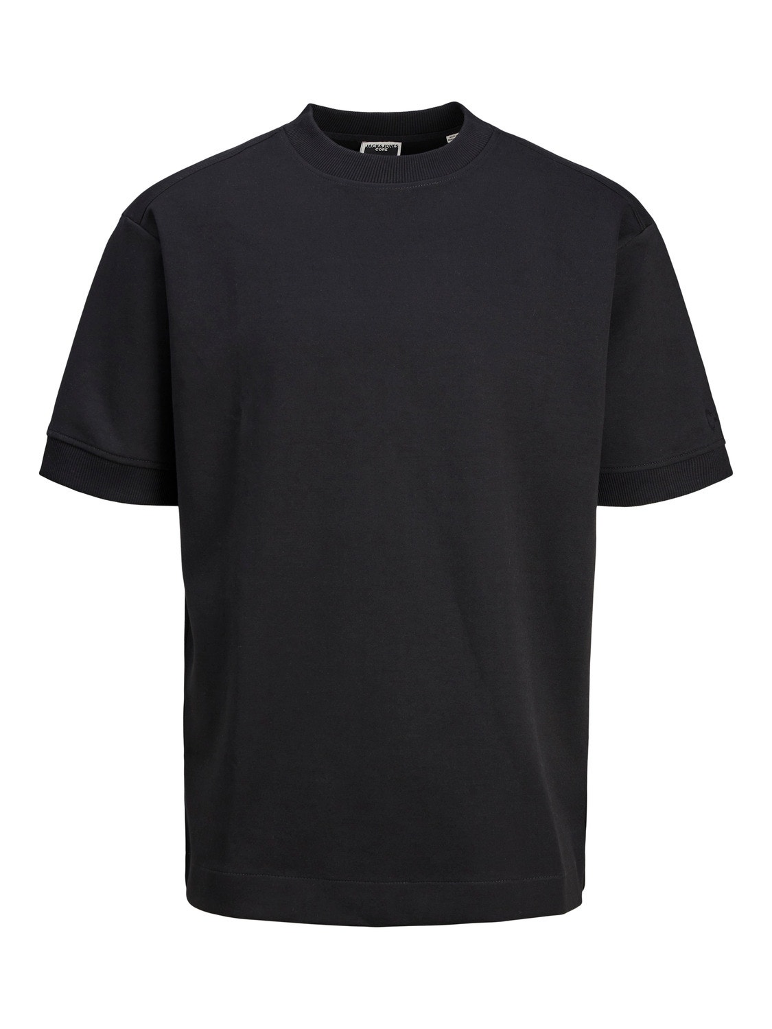 Jack & Jones Plain Crew neck T-shirt -Black - 12253379