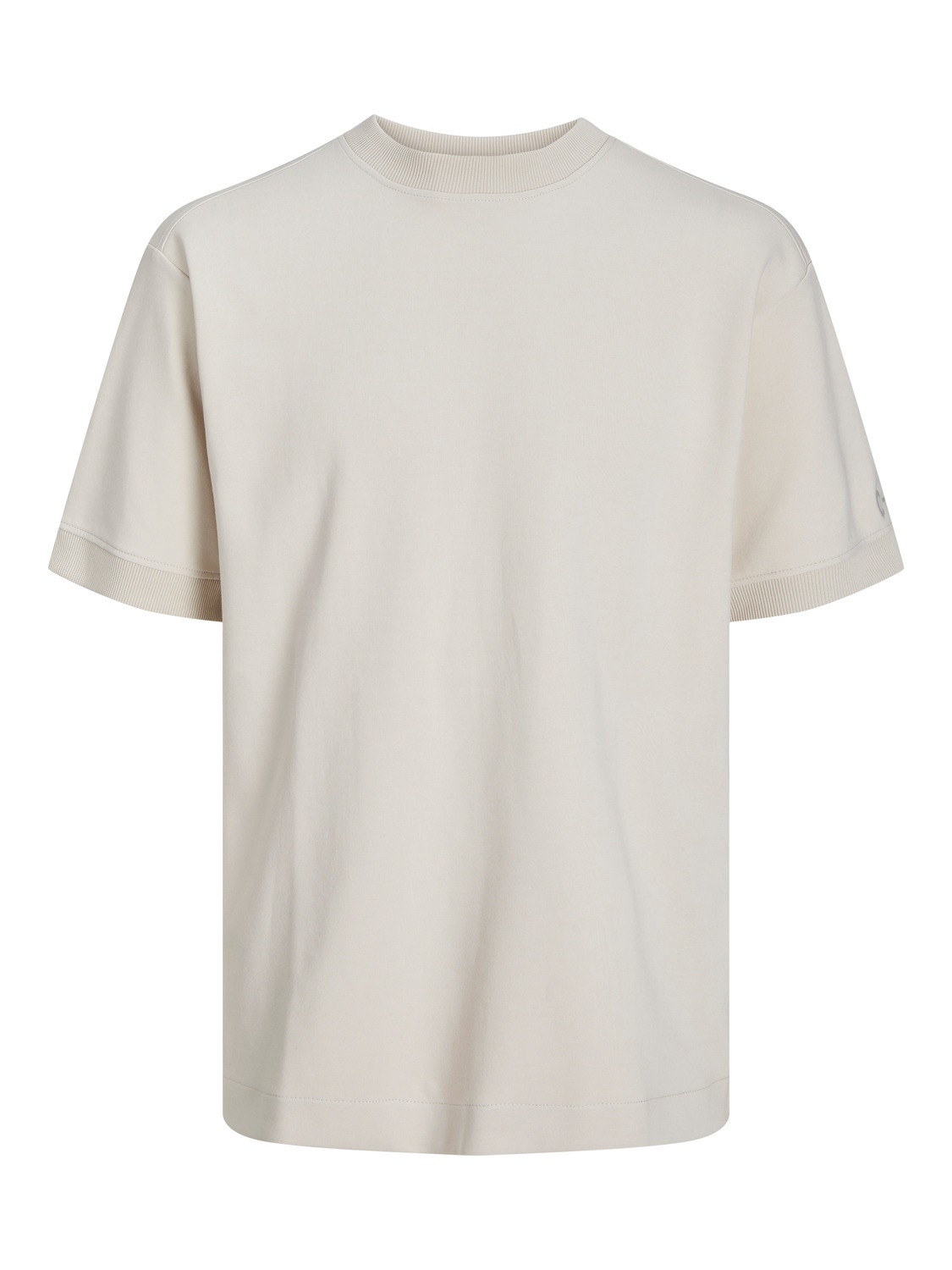 Jack & Jones Plain Crew neck T-shirt -Moonbeam - 12253379