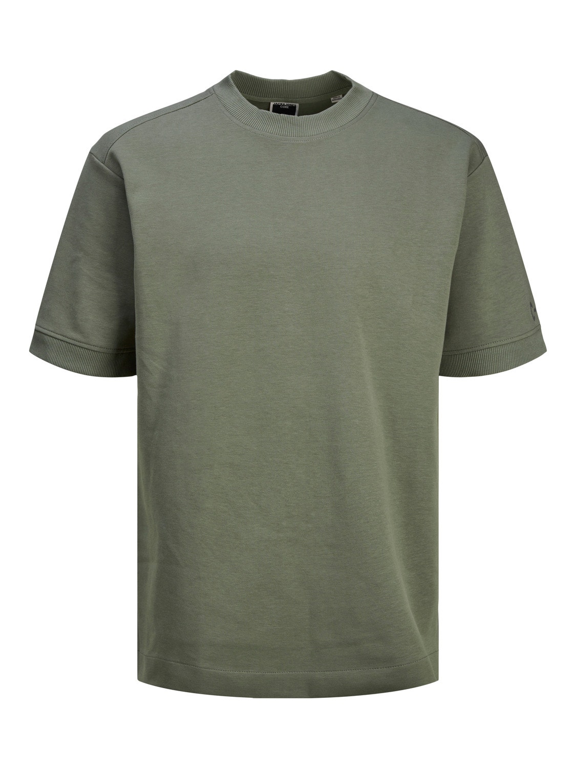 Jack & Jones Camiseta Liso Cuello redondo -Agave Green - 12253379