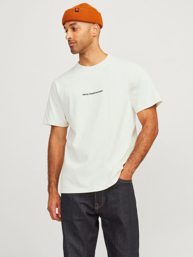 Jack & Jones RDD Gedruckt Rundhals T-shirt - 12253392