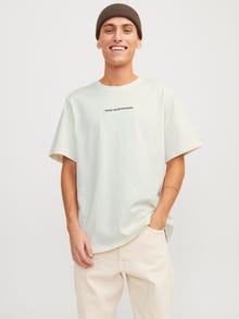 R.D.D. ROYAL DENIM DIVISION Koszulki z nadrukiem T-shirt -Egret - 12253394