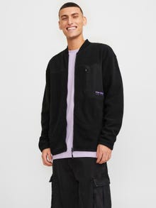 Jack & Jones Einfarbig Sweatshirt Blazer -Black - 12253407