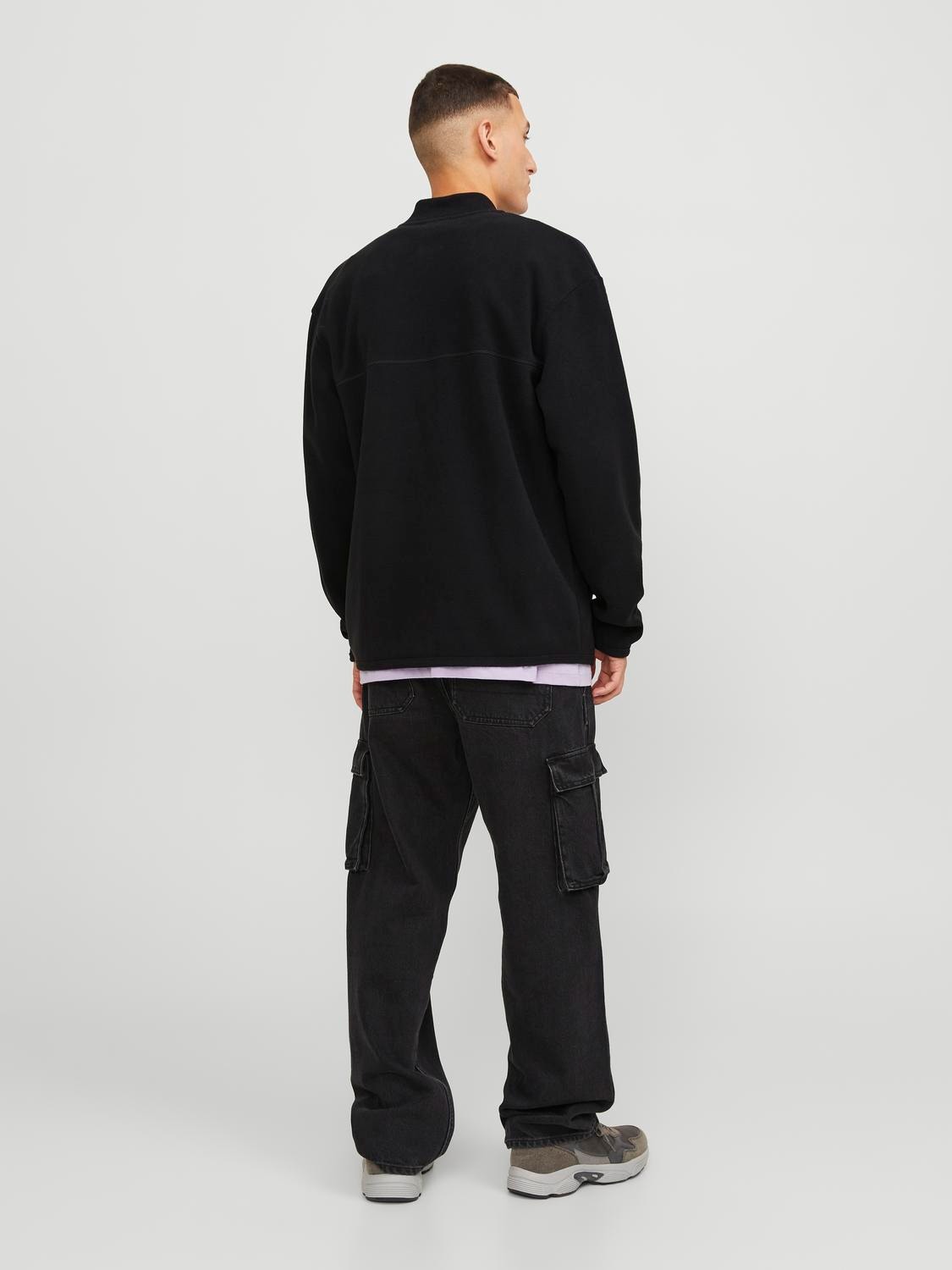 Jack & Jones Einfarbig Sweatshirt Blazer -Black - 12253407