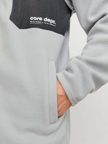 Jack & Jones Einfarbig Sweatshirt mit Reißverschluss -High-rise - 12253407